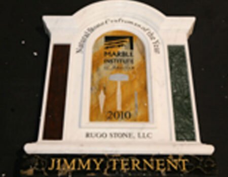 Natural Stone Design & Stonework Fabrication | Jimmy Ternent Named 2010 Craftsman Of The Year By Rugo Stone