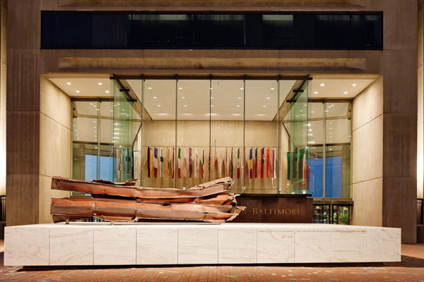 Stone Installation At The Maryland 9/11 Memorial, Highlighting Rugo Stone's Precision And Artistry In Crafting A Lasting Tribute.
