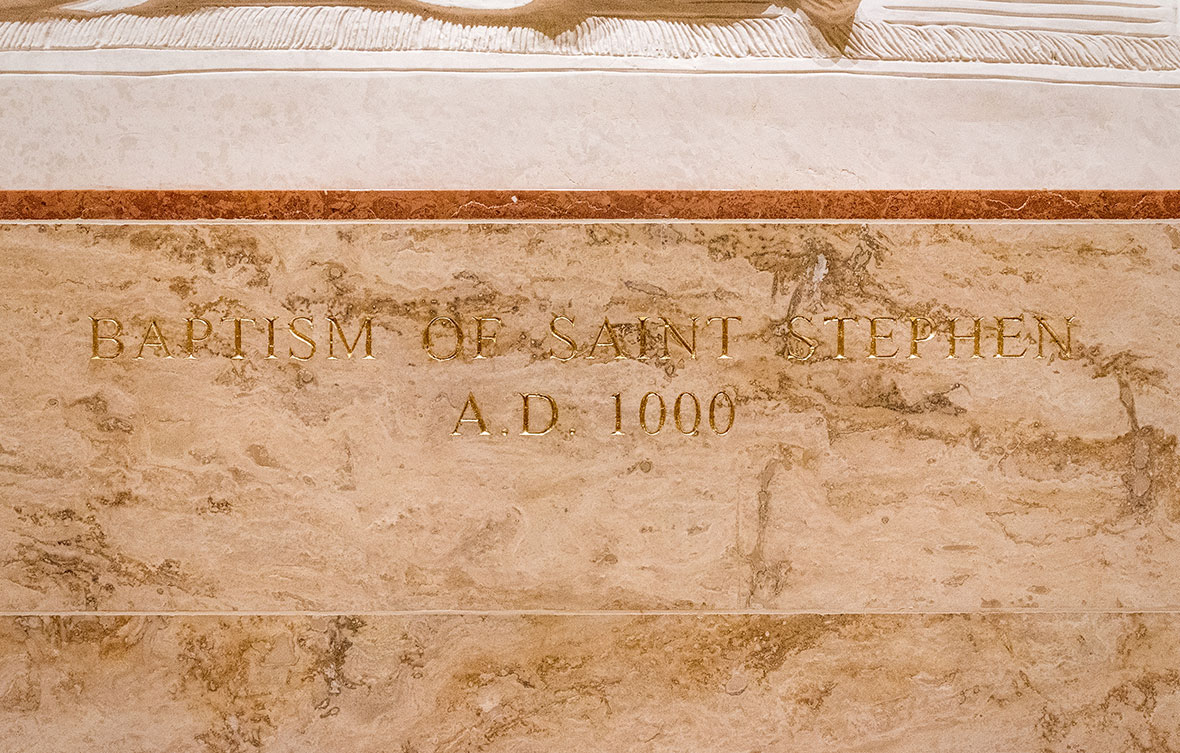Rugo Stone Our Lady of Hungary Chapel stone installation | Natural Stone Design & Stonework Fabrication Experts