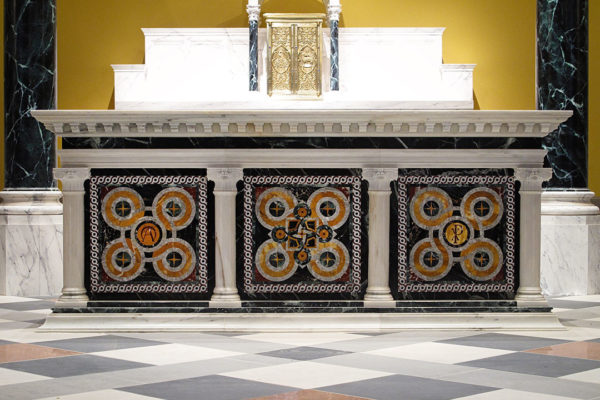 Saint Mary Help Of Christians Showcasing Intricate Stonework And Exceptional Craftsmanship By Rugo Stone.
