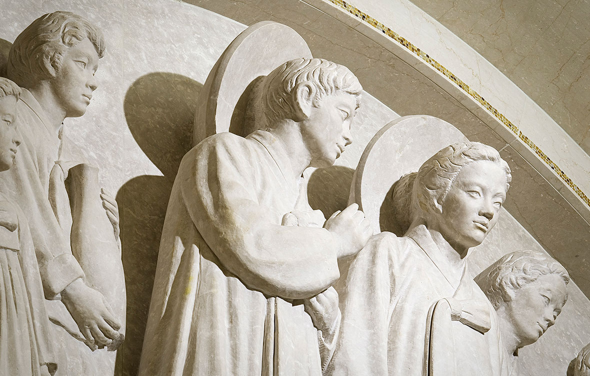 Rugo Stone Our Lady of Korea stonework | Natural Stone Design & Stonework Fabrication Experts