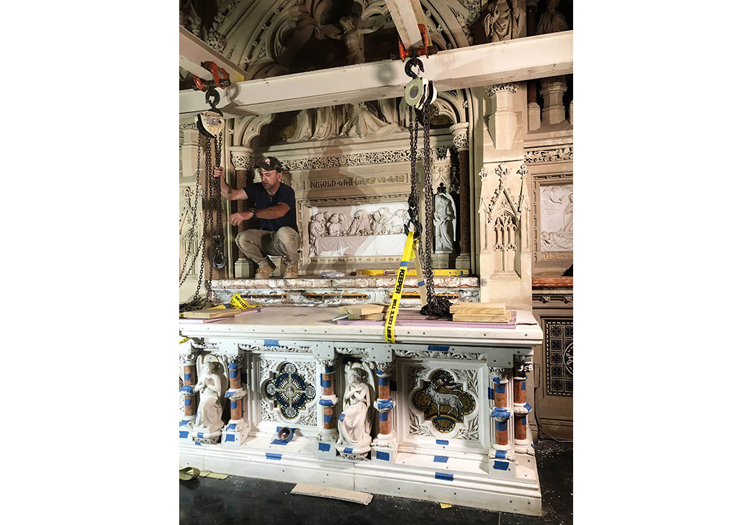 Trinity Church Wall Street Restoration by Rugo Stone – Natural Stone Design & Historic Stonework Fabrication for Sacred Landmarks