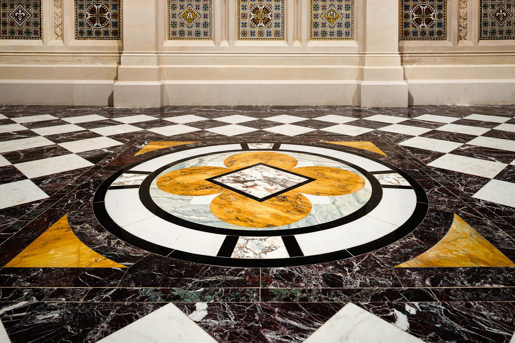 Rugo Stone Altar Fabrication – Natural Stone Design & Custom Stonework for Liturgical and Sacred Interior Installations