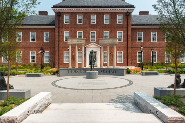 Natural Stone Design & Stonework Fabrication | Lawyers Mall Reconstruction Featuring Custom Stonework By Rugo Stone