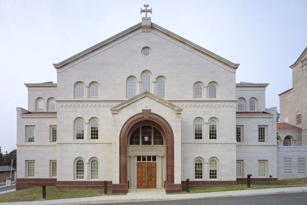 Natural Stone Design & Stonework Fabrication | Exterior View Of St. Sophia Cathedral Featuring Historic Stonework