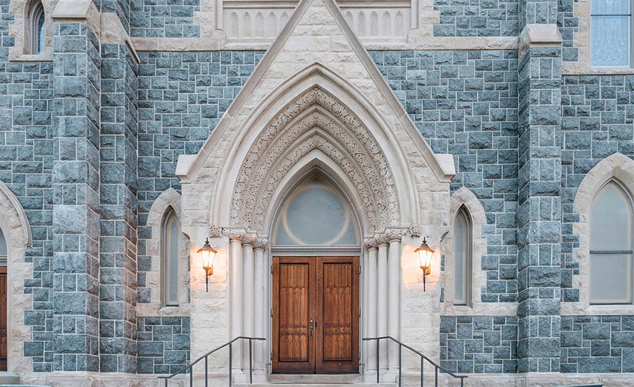 Natural Stone Design & Stonework Fabrication | Staunton Church Historic Stone Restoration by Rugo Stone
