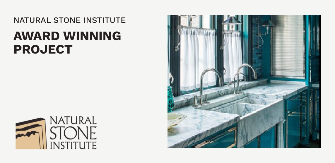 Award-winning stone project by Rugo Stone – Continuing Education on Stone Selection & Expert Fabrication