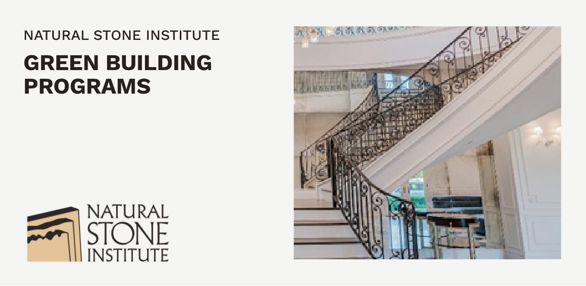 CEU Course on Green Building Programs – Promoting Sustainable Practices in Stonework and Construction