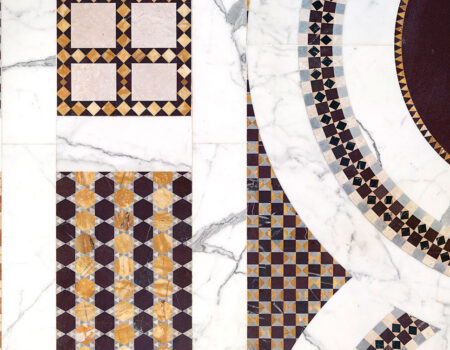 Cosmati Marble Floors Featuring Intricate Geometric Patterns And Elegant Craftsmanship In Natural Stonework