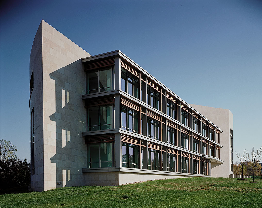 Architectural stone featuring intricate carvings and elegant design elements
