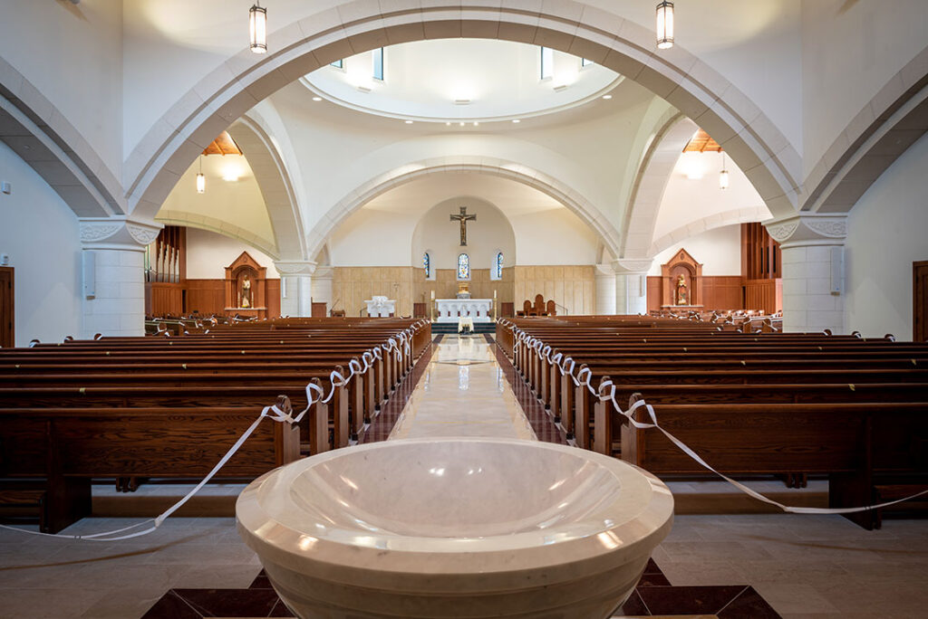 Custom Baptismal Font