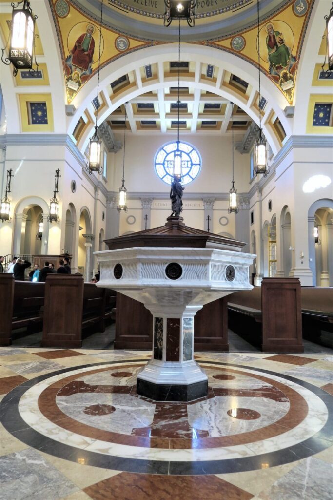 Rugo Stone’s expert marble craftsmanship helped bring the sacred vision of the Cathedral of the Most Sacred Heart of Jesus to life—where classical beauty meets enduring faith in the American South.